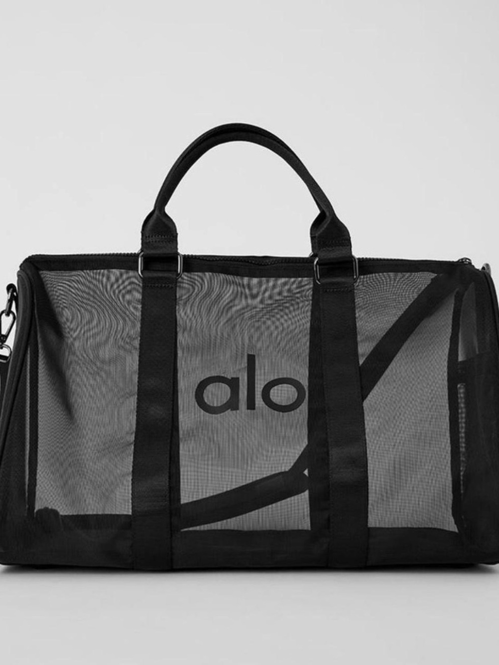Alo Sheer Duffle Bag / gym bag NWT - Picture 2 of 8